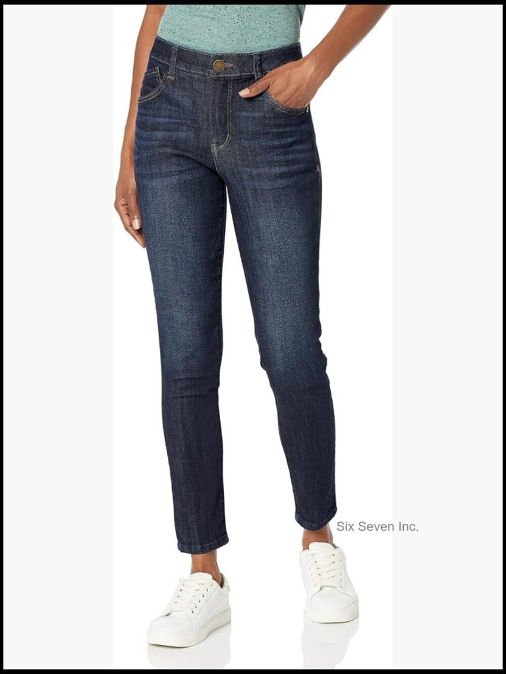 Petite High Rise Jegging, "Ab" Solution Technology, 26" Inseam